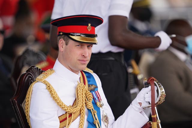 The Duke of Cambridge (Paul Edwards/The Sun/PA)