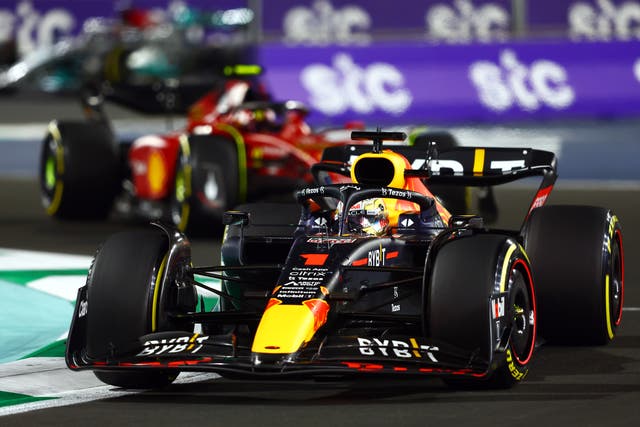 <p>Red Bull’s RB18 has caused both Max Verstappen and Sergio Perez trouble in the opening weeks of the 2022 season </p>