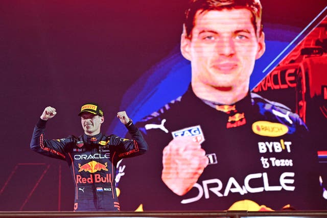 <p>Max Verstappen secured his first victory as defending Formula 1 world champion </p>