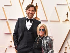Bradley Cooper brings his mother as his date to the 2022 Oscars