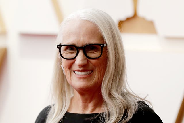 <p>Jane Campion arrives for the 94th annual Academy Awards ceremony</p>