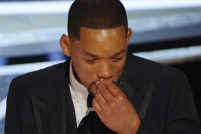 <p>Will Smith derramó lágrimas durante su discurso de aceptación del Óscar a Mejor Actor </p>