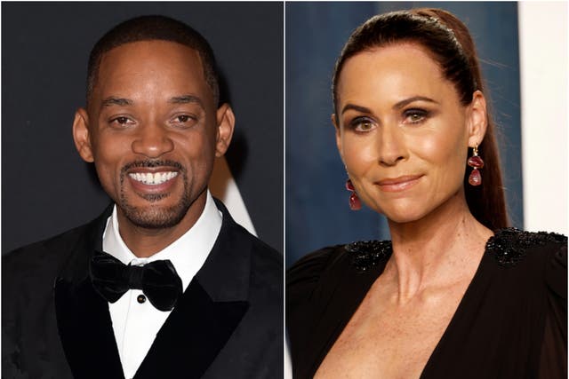 <p>Minnie Driver has reacted to Will Smith hitting Chris Rock</p>