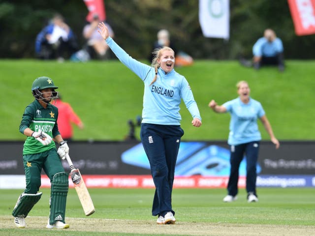 <p>Sophie Ecclestone is the leading wicket-taker at the tournament so far</p>