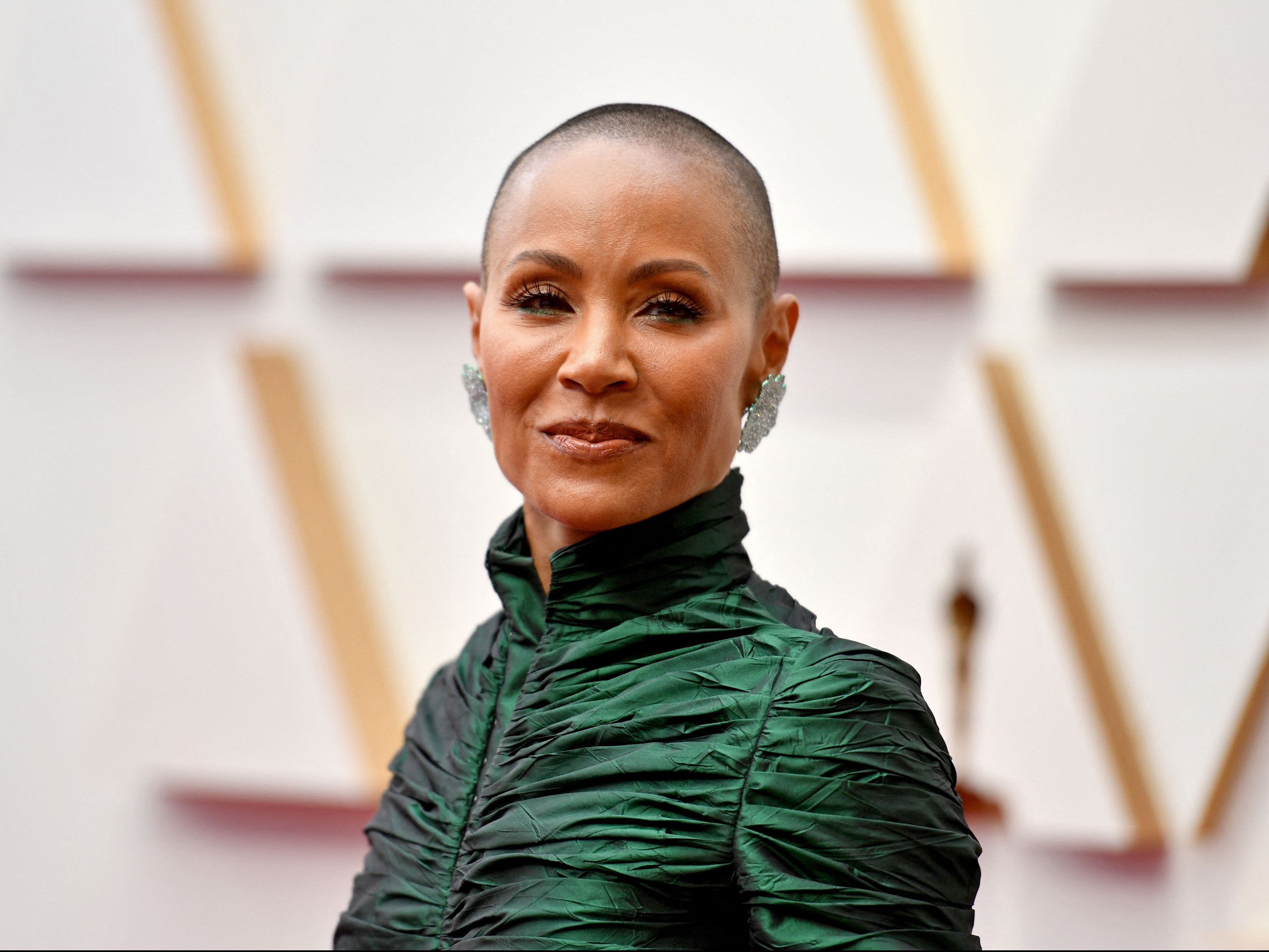 US actress Jada Pinkett Smith attends the 94th Oscars at the Dolby Theatre in Hollywood, California