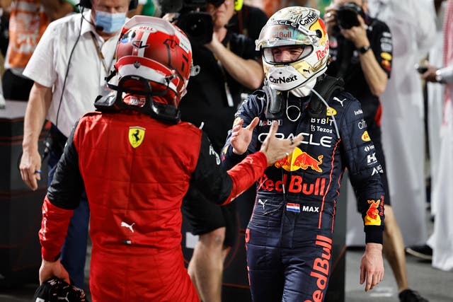 <p>Charles Leclerc (left) is leading a Ferrari resurgence </p>
