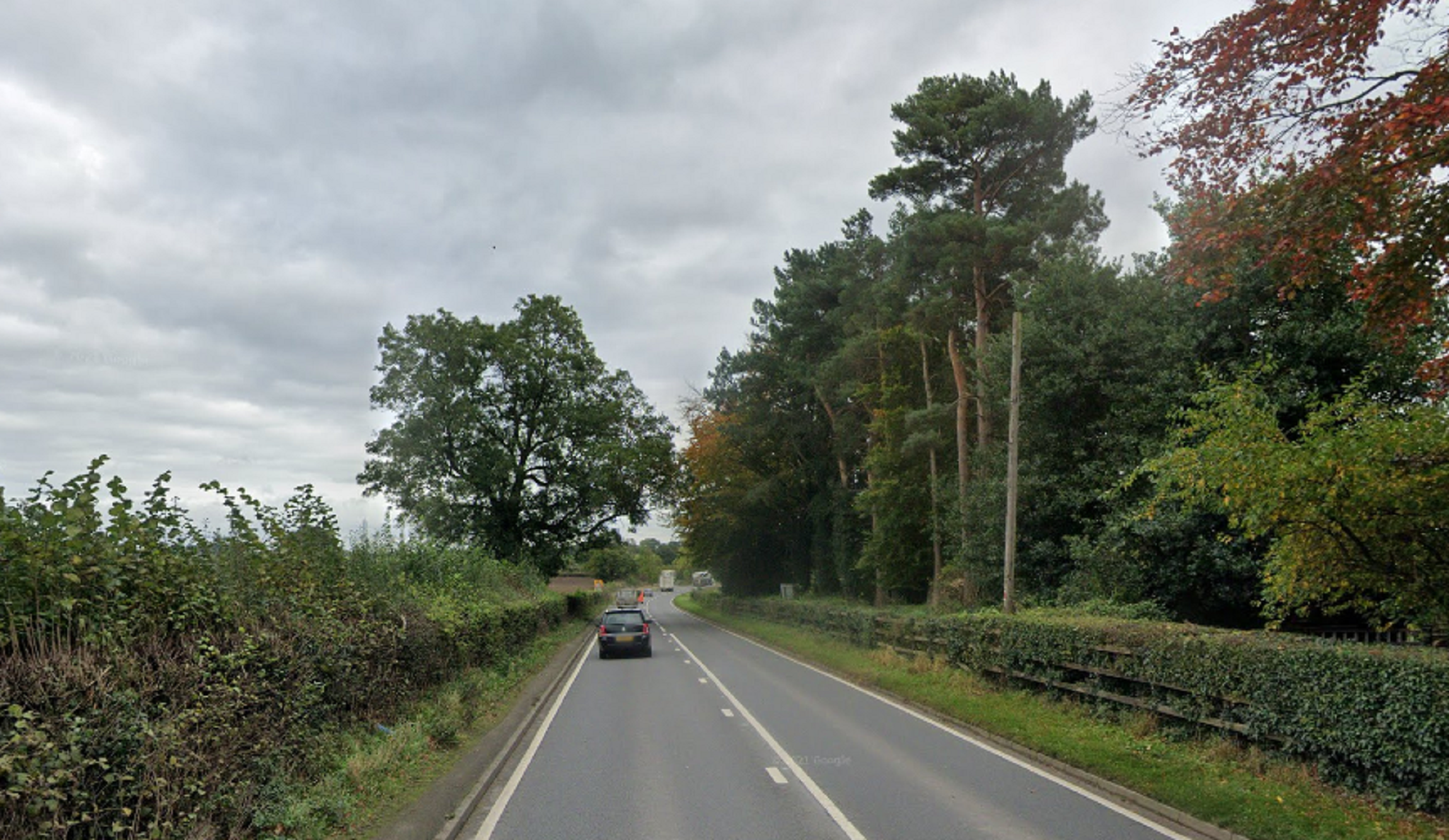 The crash happened along the A52 Ashbourne bypass n Derbyshire