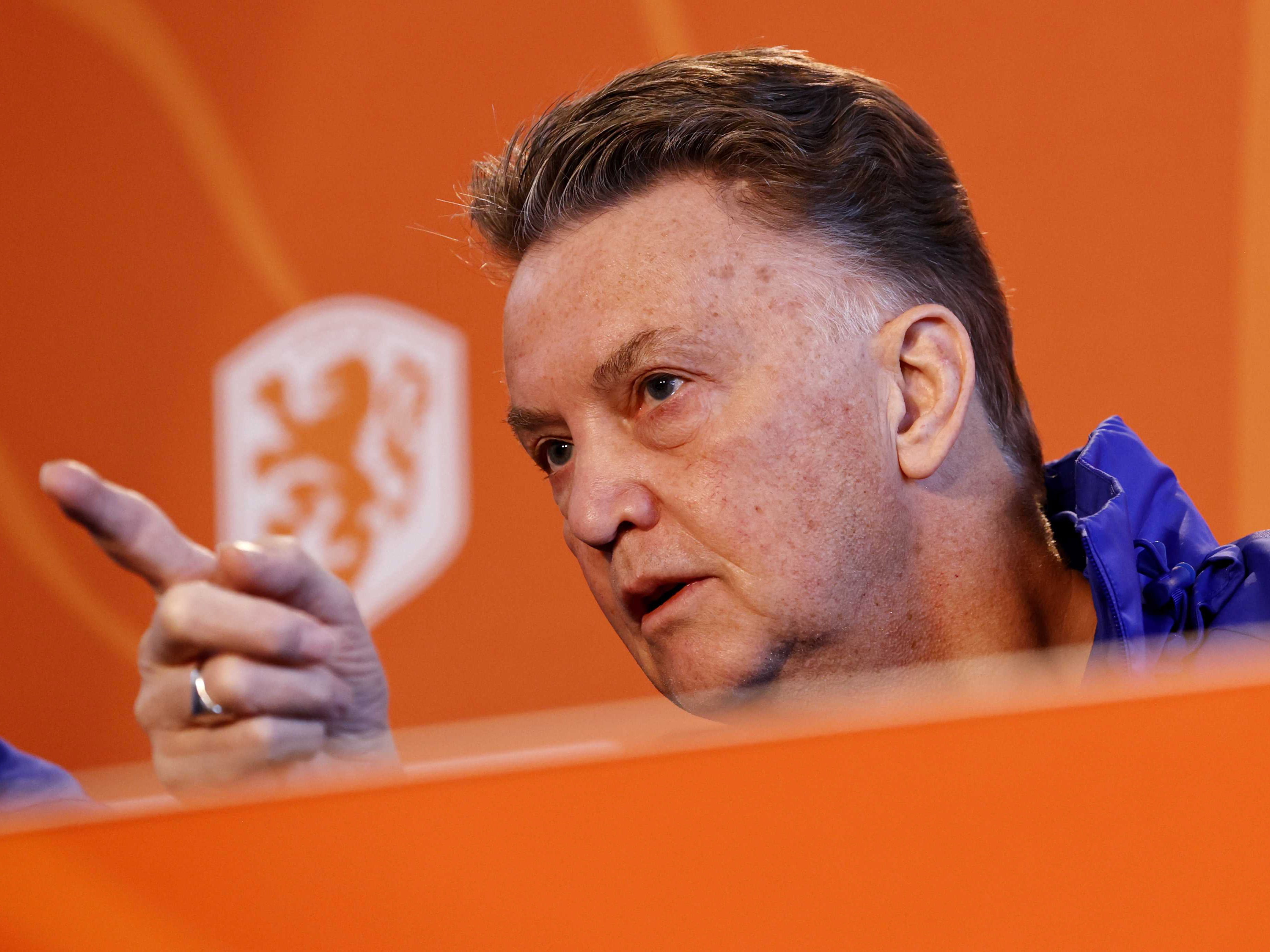Louis van Gaal will lead the Netherlands at the World Cup