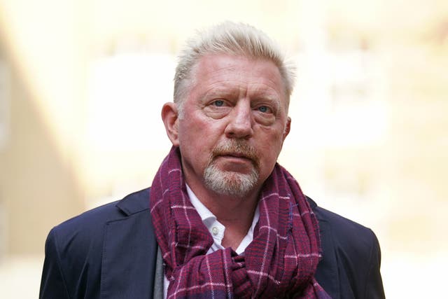 Boris Becker at Southwark Crown Court (Kirsty O’Connor/PA)