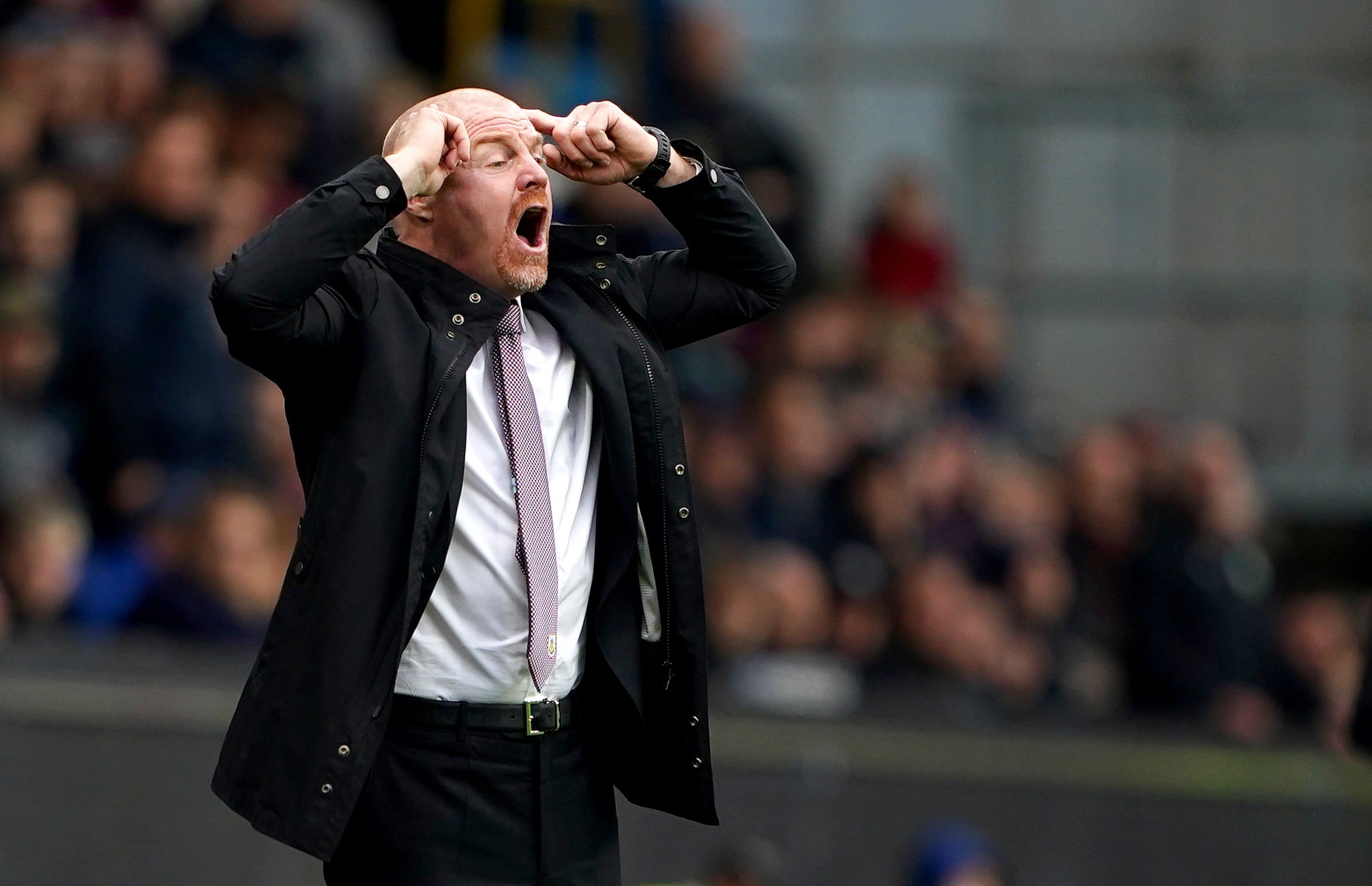 Sean Dyche is bidding to keep Burnley in the top flight for a seventh-straight season