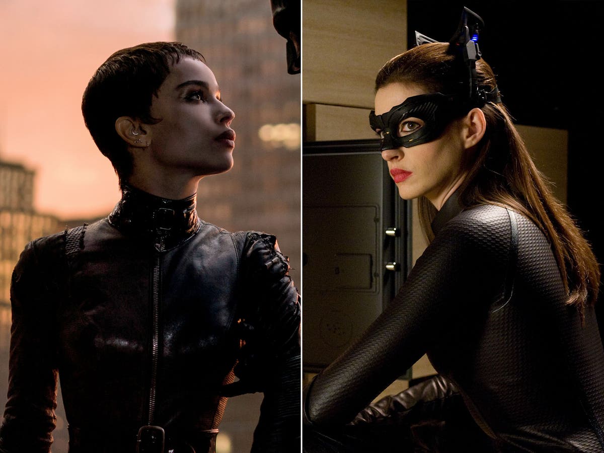 Anne Hathaway is 'so happy' for Zoë Kravitz's role as Catwoмan | The  Independent