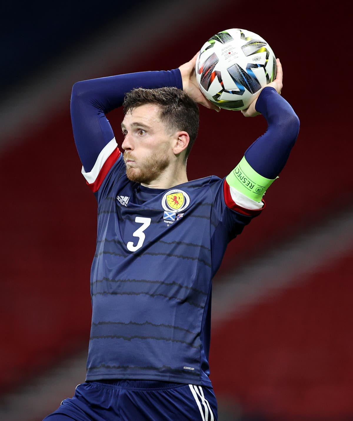 Fit-again Andy Robertson had no intention of skipping Scotland friendly
