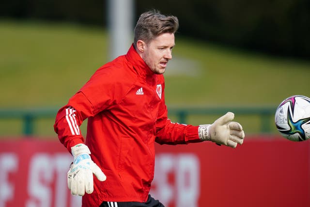 Wales goalkeeper Wayne Hennessey will win his 100th cap on Tuesday (David Davies/PA)