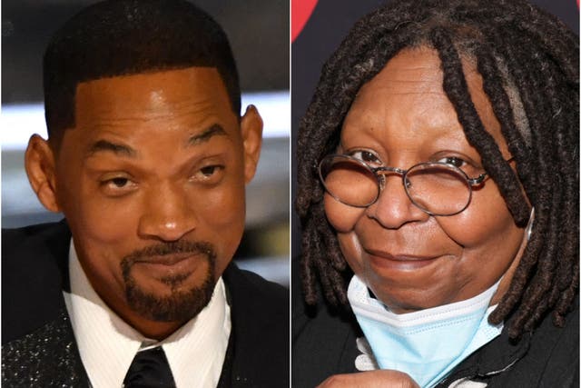 <p>Will Smith and Whoopi Goldberg</p>