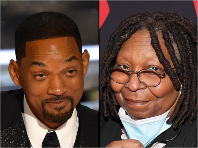 <p>Will Smith and Whoopi Goldberg</p>