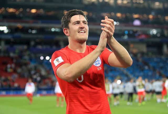 <p>Maguire helped England reach the semi-finals of the 2018 World Cup (Adam Davy/PA)</p>