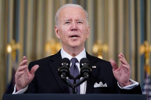 <p>US president Joe Biden  released the budget blueprint on Monday</p>