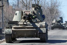 Ukrainian woman says she was raped by two Russian soldiers as four-year-old son cried