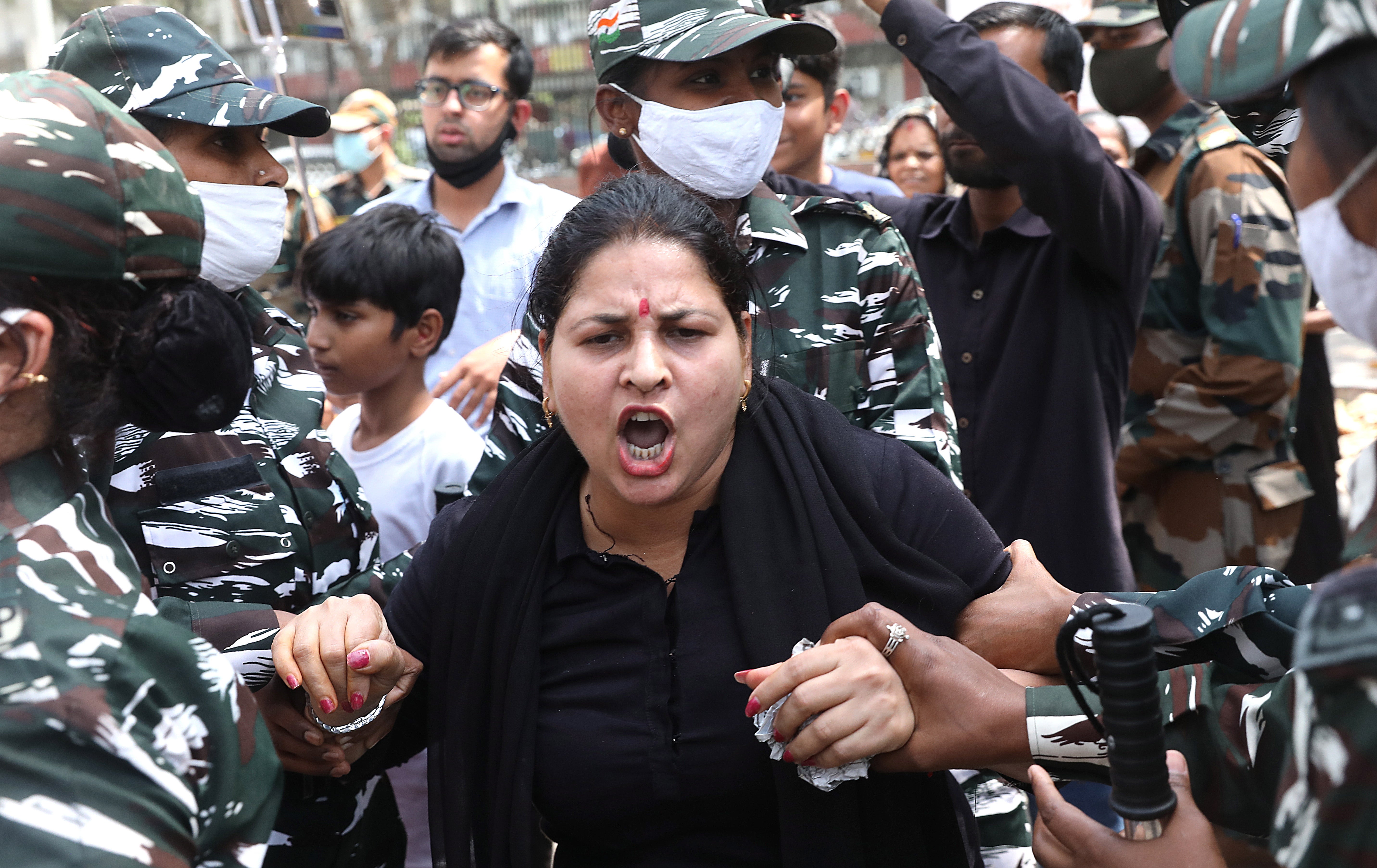 Bharat Bandh: Protesters March Through Indian Capital On Second Day Of ...