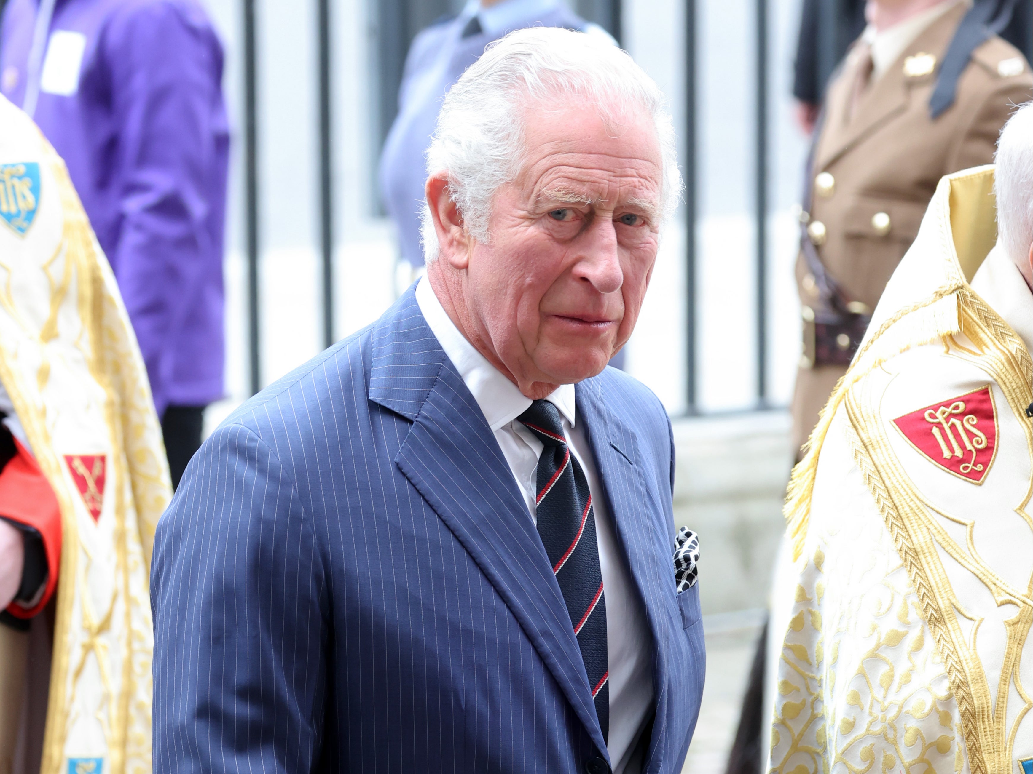 Prince Charles, Prince of Wales attends the memorial service for the Duke Of Edinburgh