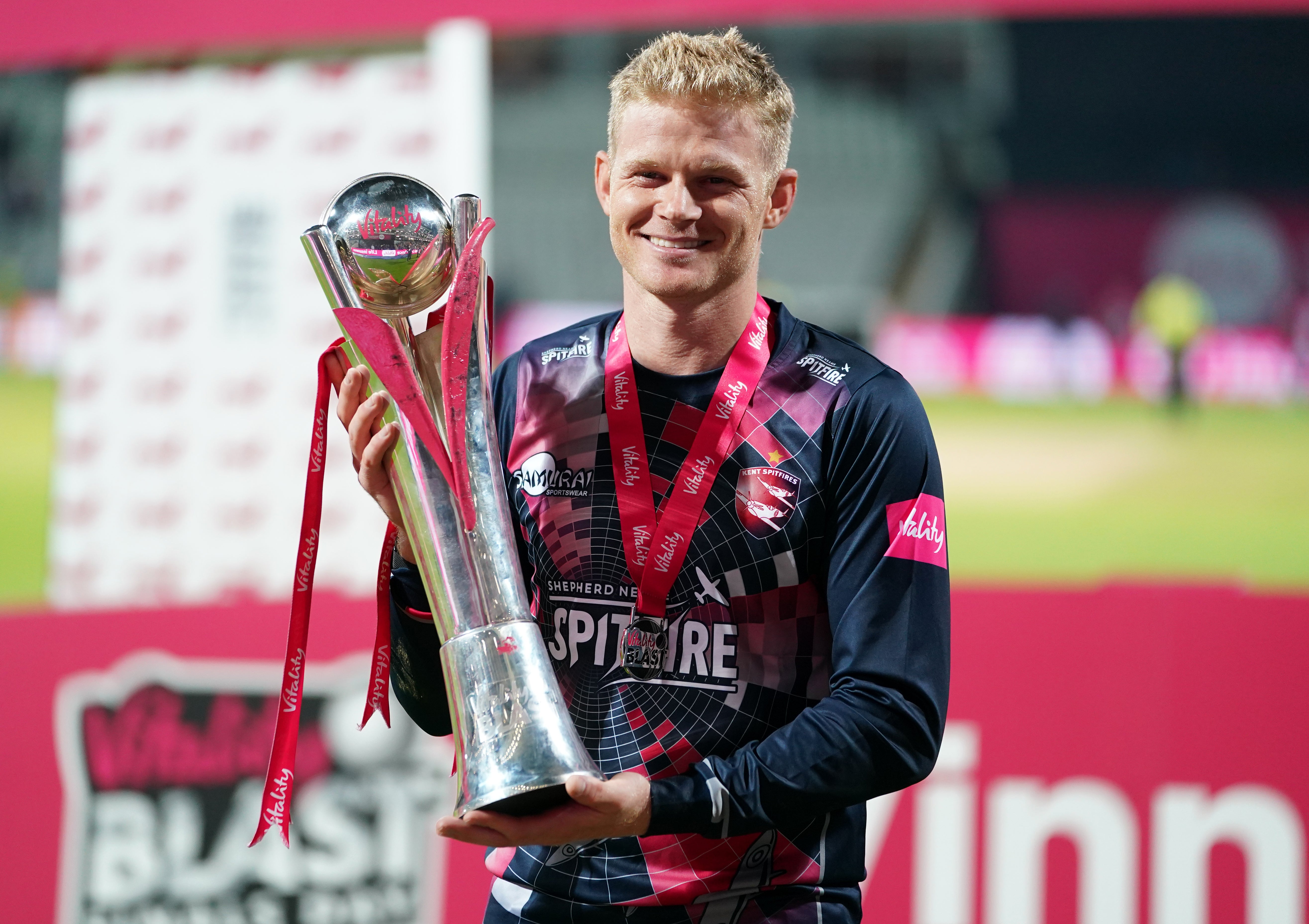 Billings captained Kent to the Vitality Blast title last year (Mike Egerton/PA)