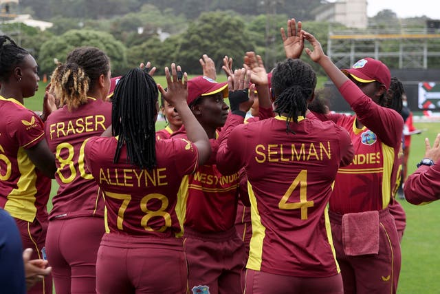 <p>West Indies are through to the final four</p>