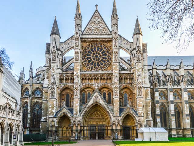 <p>Westminster Abbey in London</p>