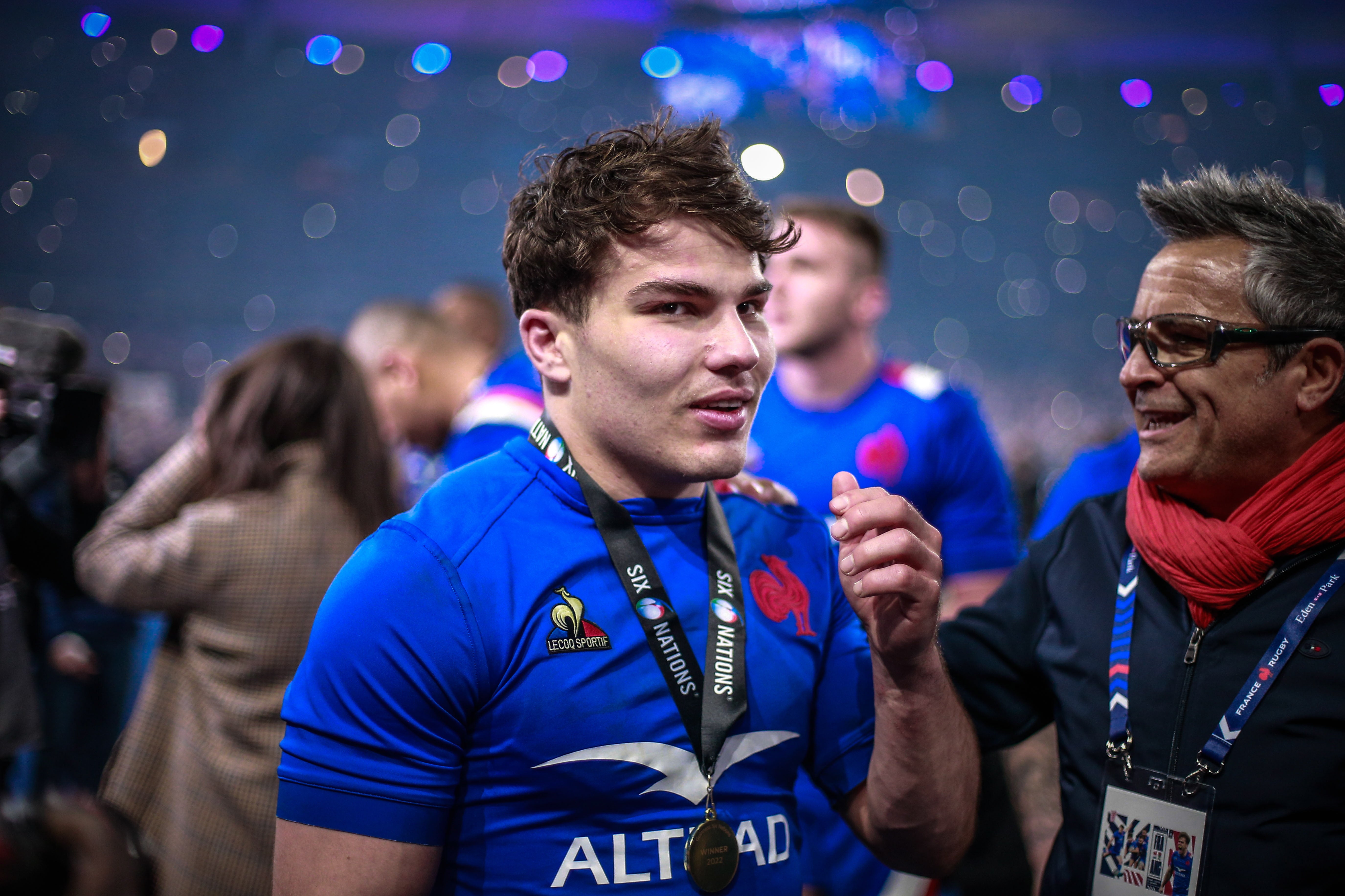 Antoine Dupont led France to a grand slam in this year’s Six Nations