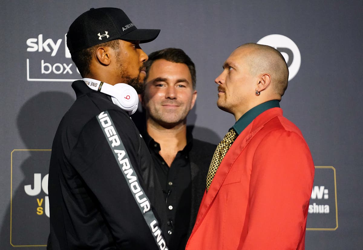 Anthony Joshua vs Oleksandr Usyk venue and date to be confirmed ‘in next two weeks’