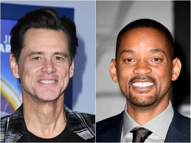 <p>Jim Carrey and Will Smith</p>