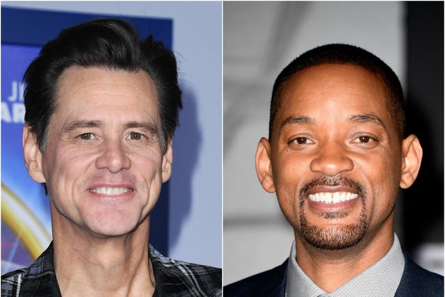 <p>Jim Carrey and Will Smith</p>