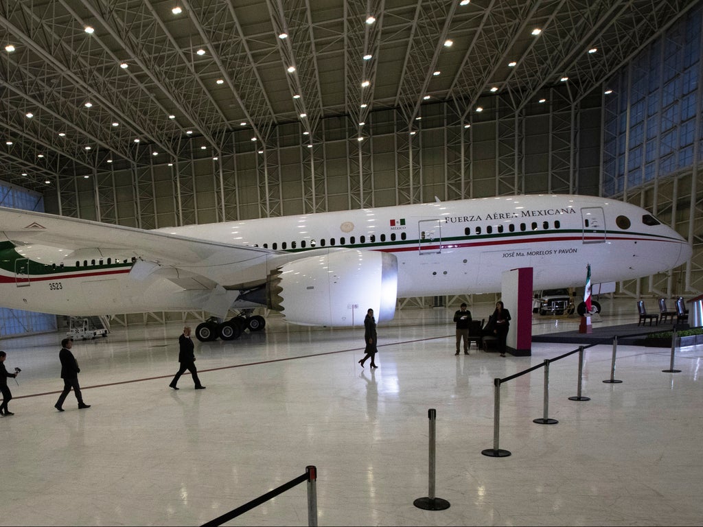Mexico to rent out presidential jet for weddings and parties