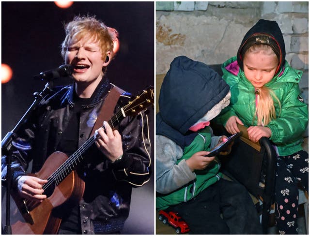 <p>Ed Sheeran is taking part in Concert for Ukraine</p>