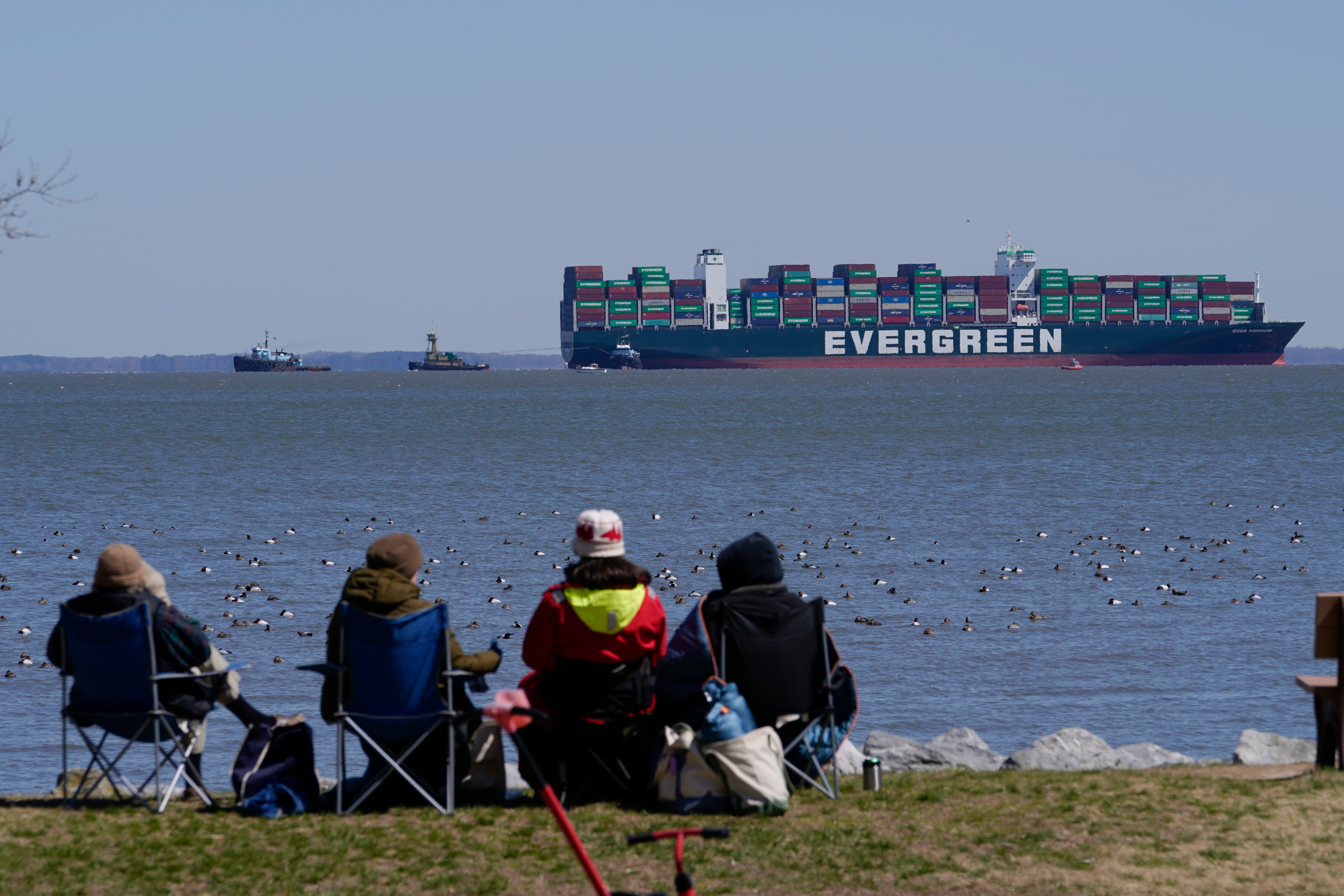 Cargo Ship Aground