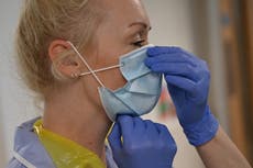 NHS to enforce mask wearing as Covid hospital infections rise 100%