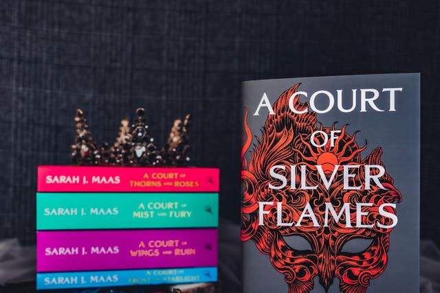 Soaring sales of the new novel by fantasy author Sarah J Maas has helped publisher Bloomsbury increase its profit outlook for the second time in just over two months (Bloomsbury/PA)