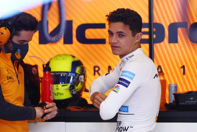 <p>Lando Norris signed a contract extension to 2025 in February </p>