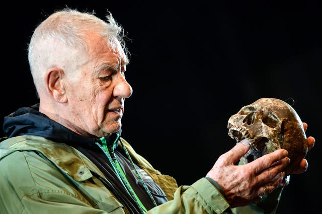 Sir Ian McKellen will share the role of Hamlet in the Fringe production (Ian West/PA)