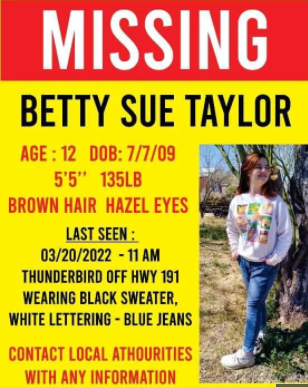 A flyer created by the family being distributed by volunteers