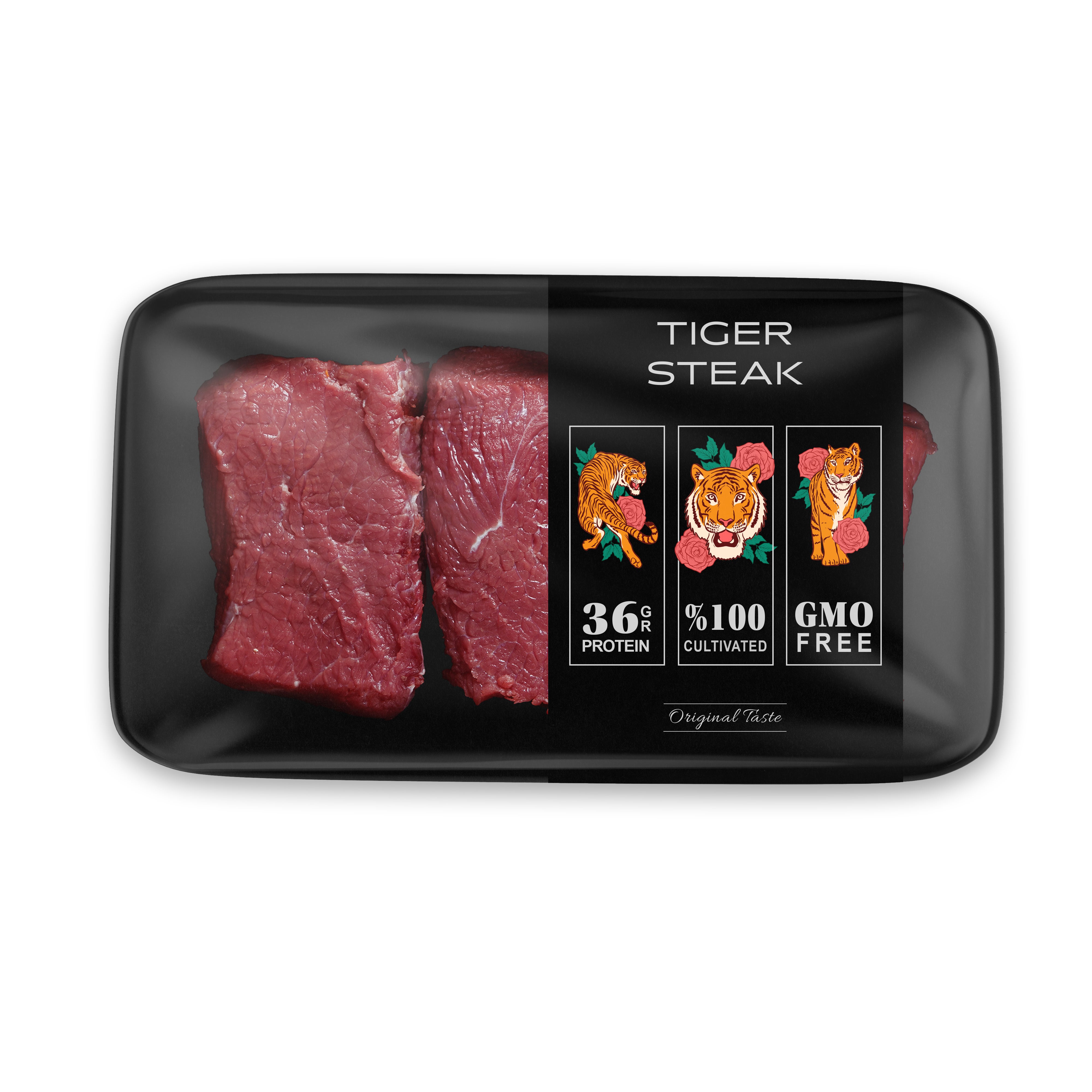 A ‘Tiger Steak' sample