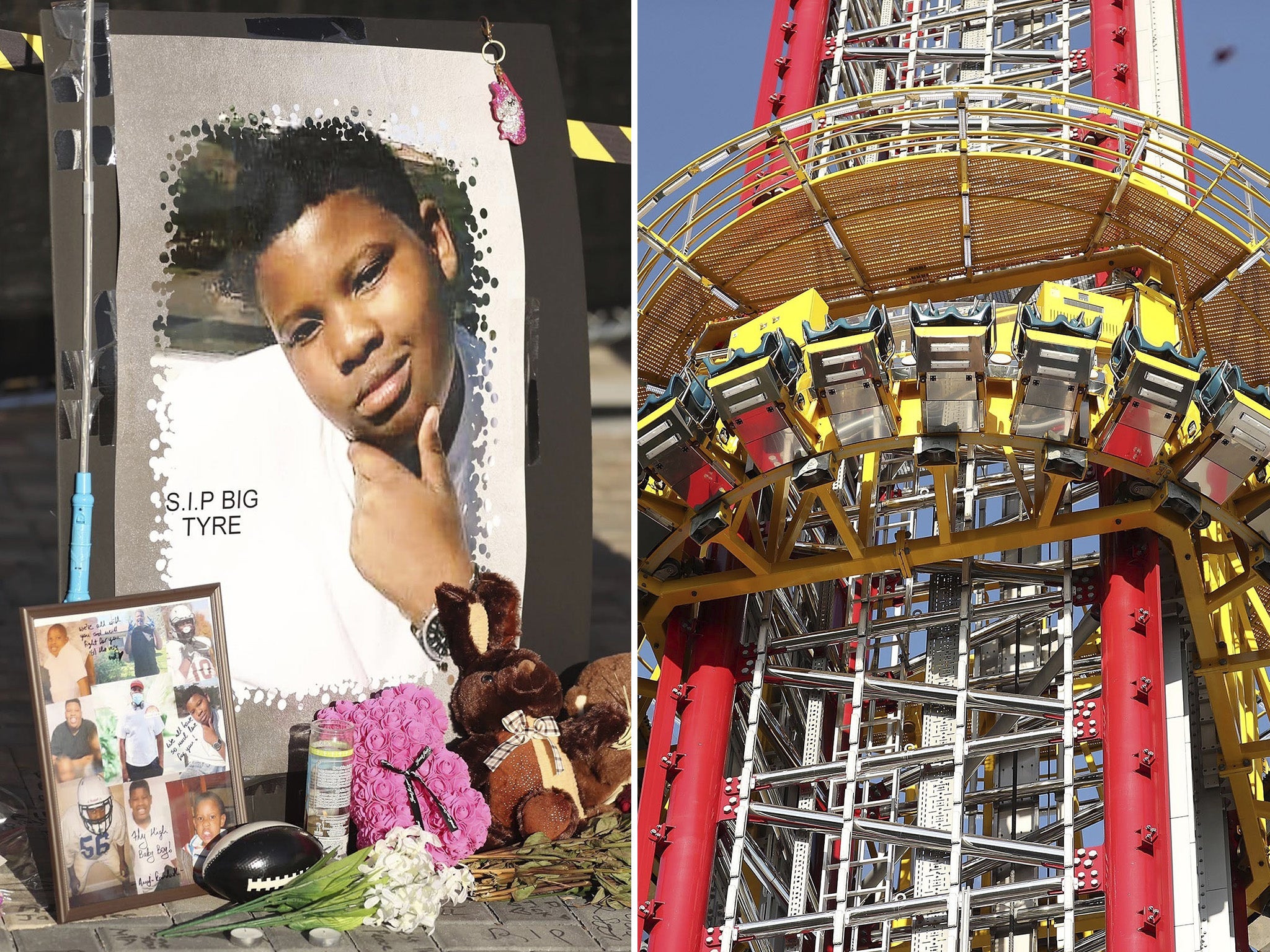 Tyre Sampson, 14, was killed when he fell from The Orlando Free Fall drop tower in ICON Park in Orlando