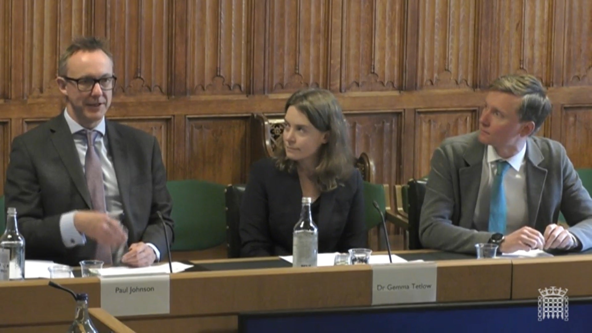 Economists from the IFS, IfG and RF appeared before MPs to discuss the Spring Statement. (ParliamentTV / PA)