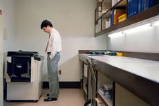 Photographer’s new book is nostalgic look back at office life before Covid-19