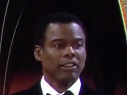 Chris Rock: New footage of dazed comedian in immediate aftermath of Will Smith Oscars slap shared online