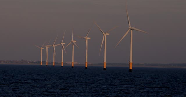 Boris Johnson has thrown his weight behind offshore wind (PA)