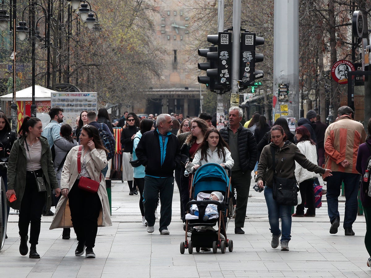 North Macedonia's population shrank by nearly 10% since 2002 | The Independent