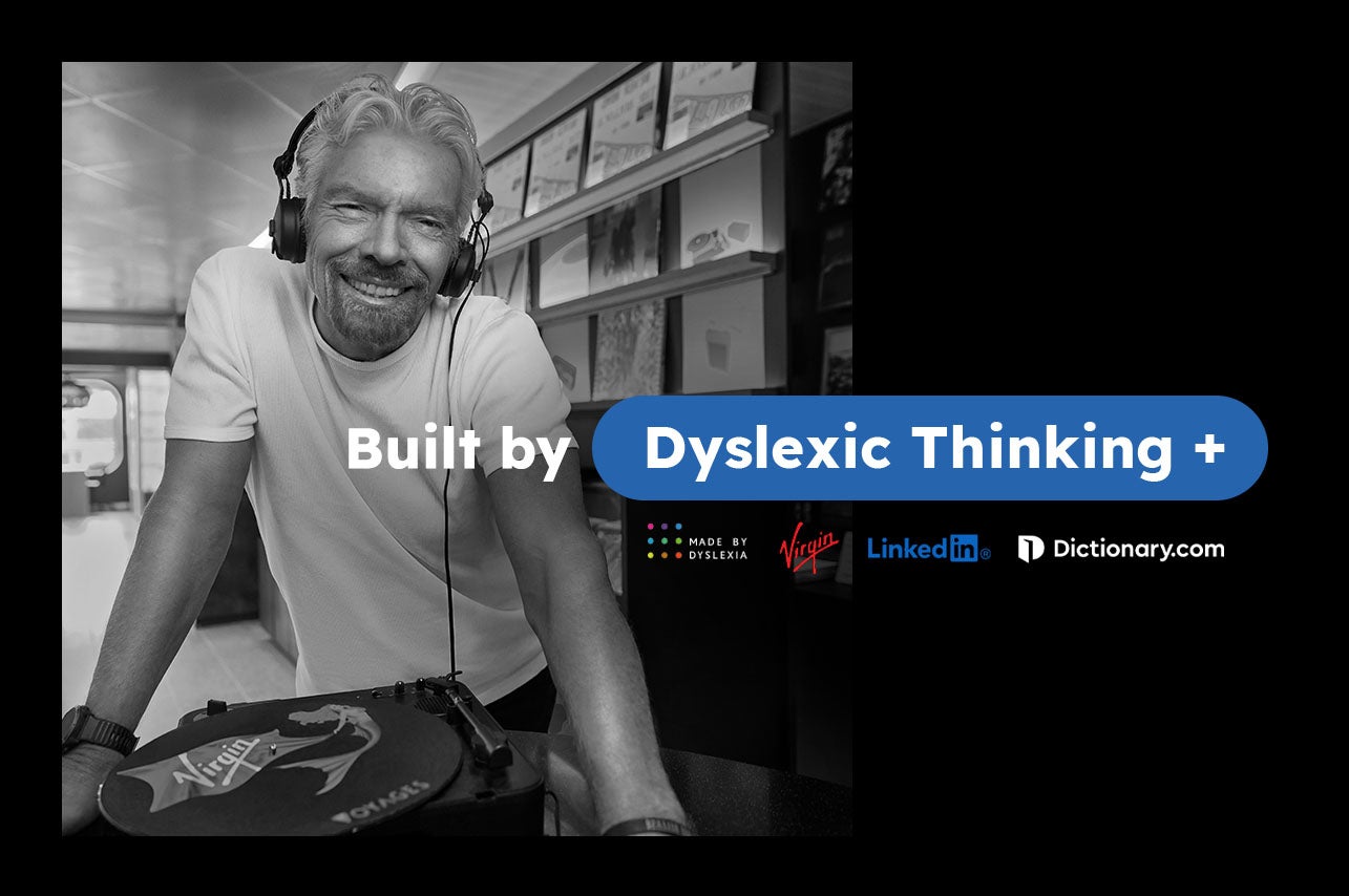 Richard Branson: 'Dyslexia is my superpower