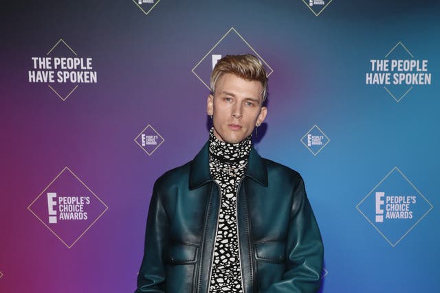 Machine Gun Kelly: ‘I want to tell Taylor Hawkins’ children their father was a great man’ (Todd Williamson/E Entertainment/PA)