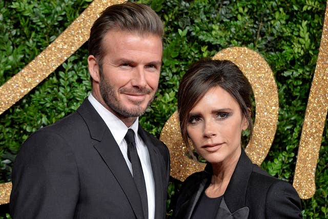 <p>David and Victoria Beckham were asleep in their Holland Park home when a burglar reportedly broke in </p>