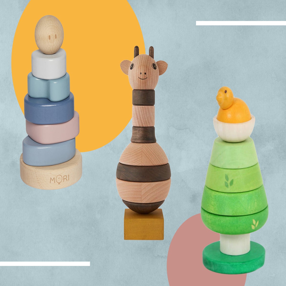 Eco-Friendly Toddler Toys, Wooden Balance Game
